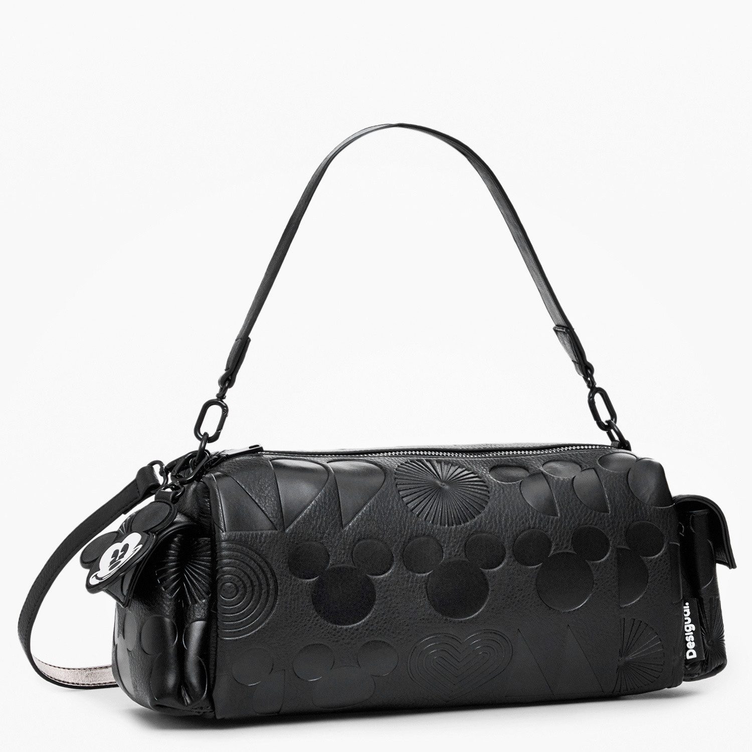 Umhängetasche Desigual Schultertasche Mickey Habana Long Black