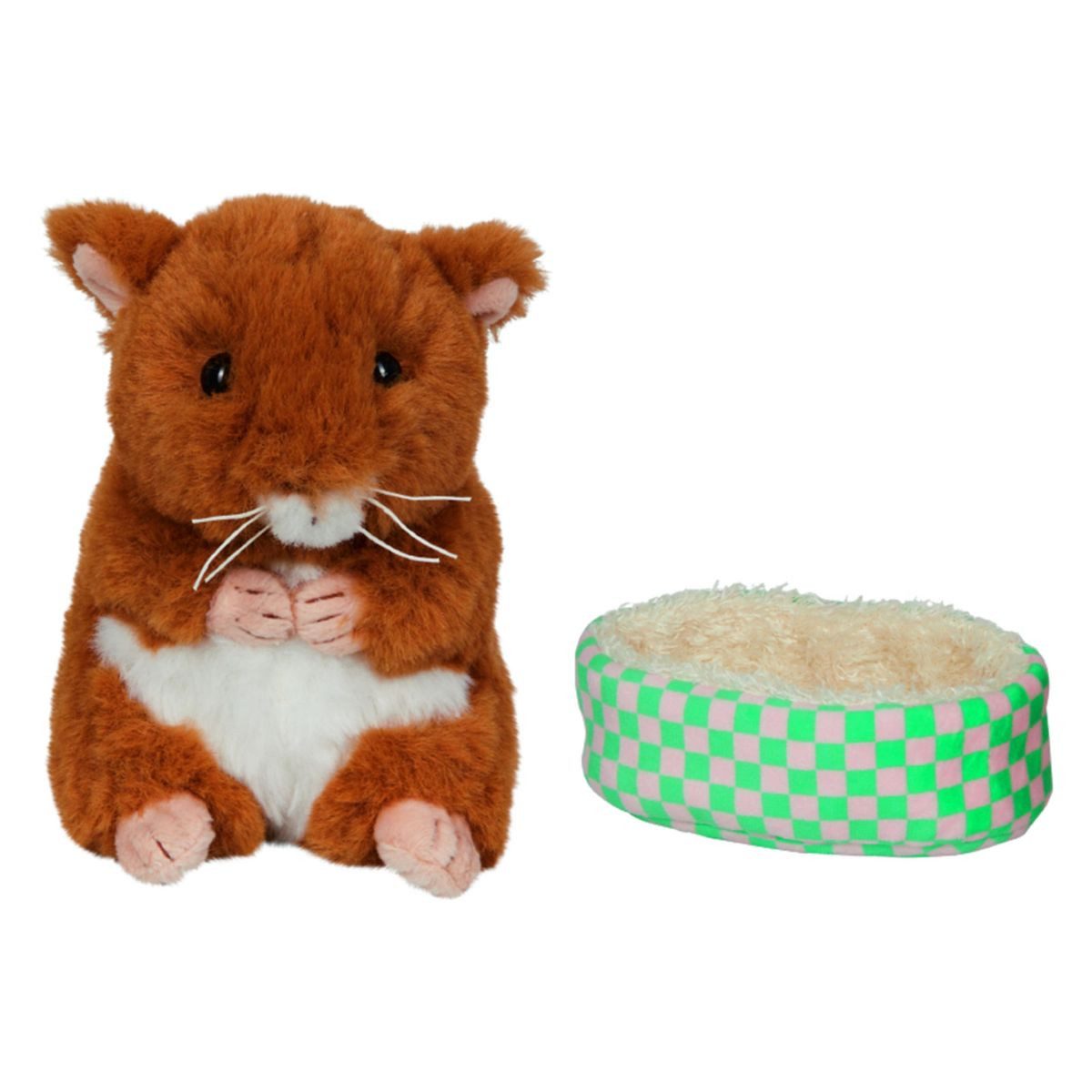 COPPENRATH DIE SPIEGELBURG Plüschfigur Die Spiegelburg 21811 - Lustige Tierparade - Goldhamster Ted im Korb