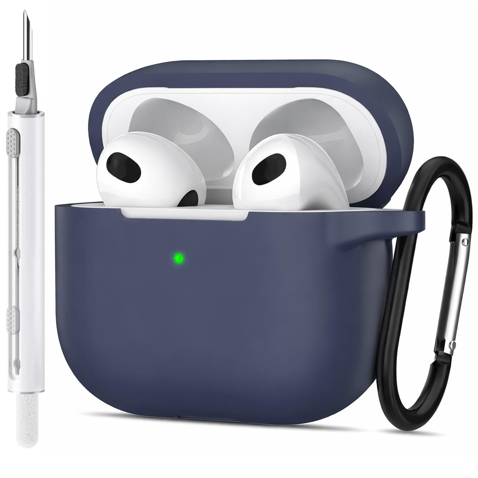 CoolGadget Kopfhörer-Schutzhülle für AirPods 5, Stoßfest Clip Karabiner kabelloses laden Case Schutz Cover von CoolGadget