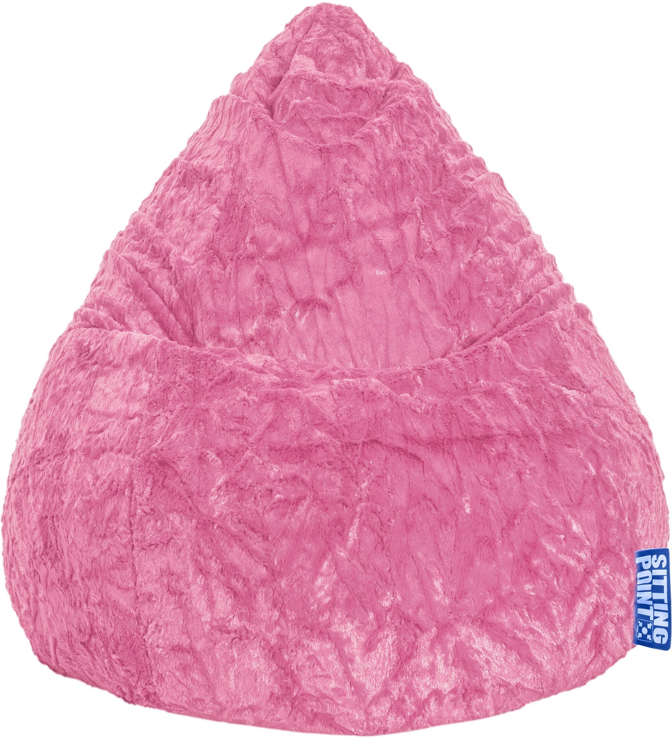 Sitting Point Sitzsack Fluffy Beanbag L