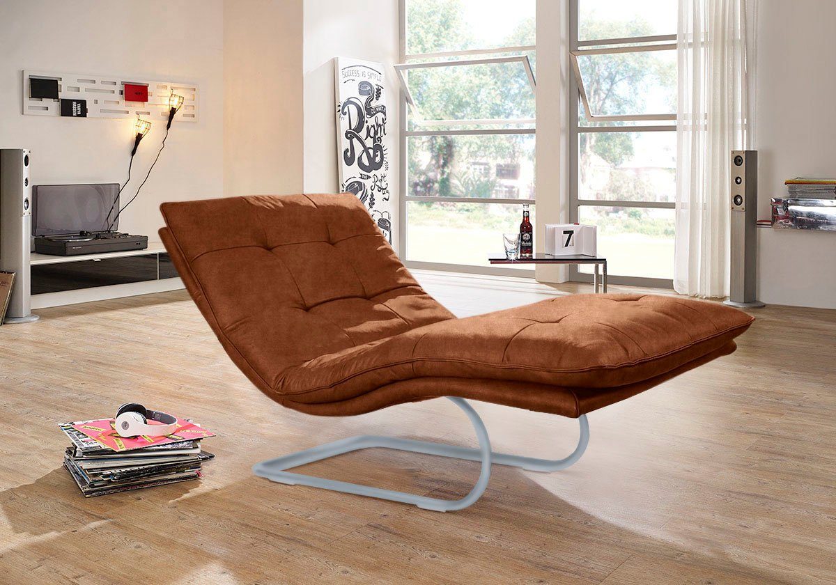 W.SCHILLIG Relaxliege daily dreams, in Waffelkissen-Optik, günstig online kaufen