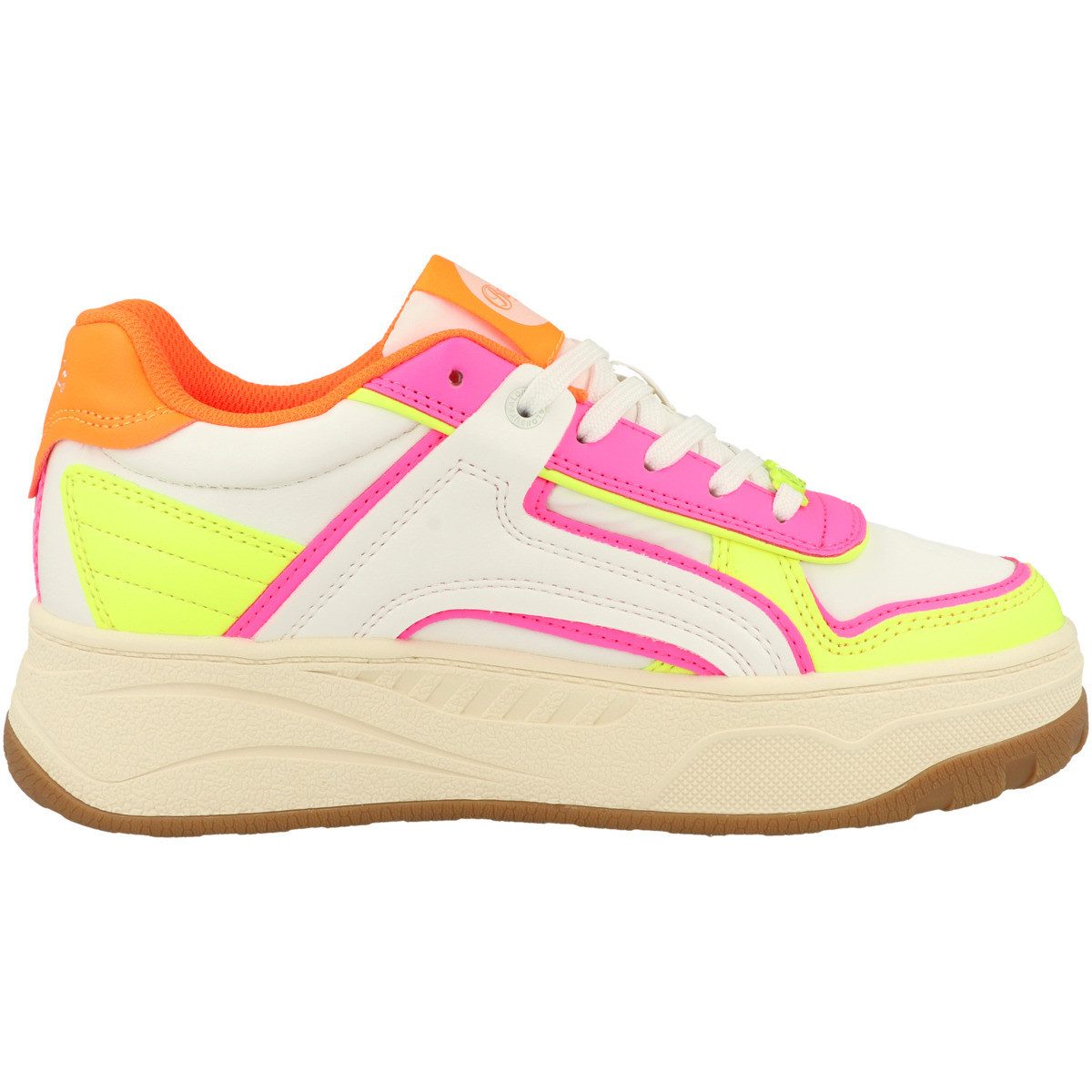 Buffalo Milano Damen Sneaker Turnschuhe, Sportschuhe, Freizeitschuhe, Halbschuhe, Schnürschuhe