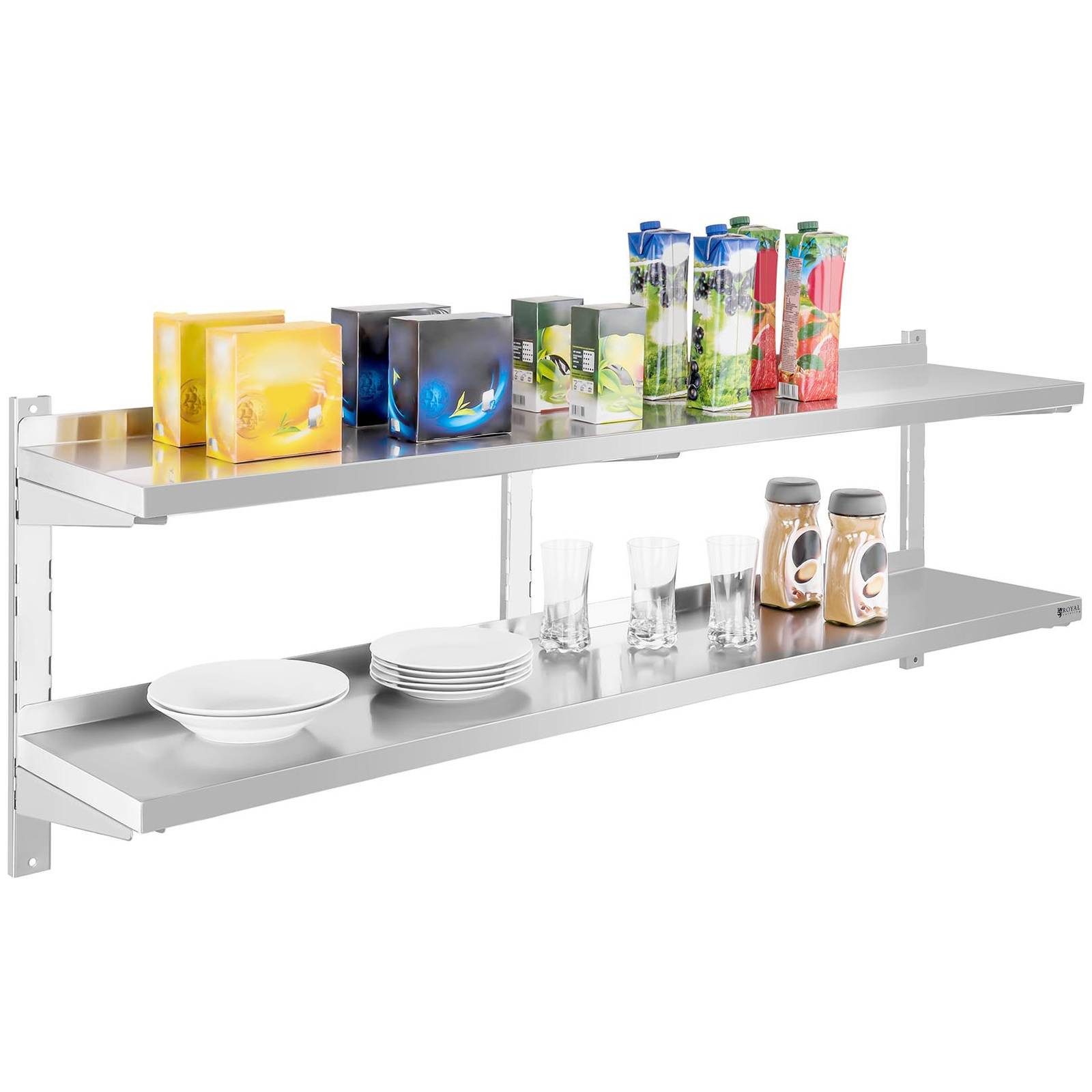 Royal Catering Hängeregal 160 x 30 günstig online kaufen