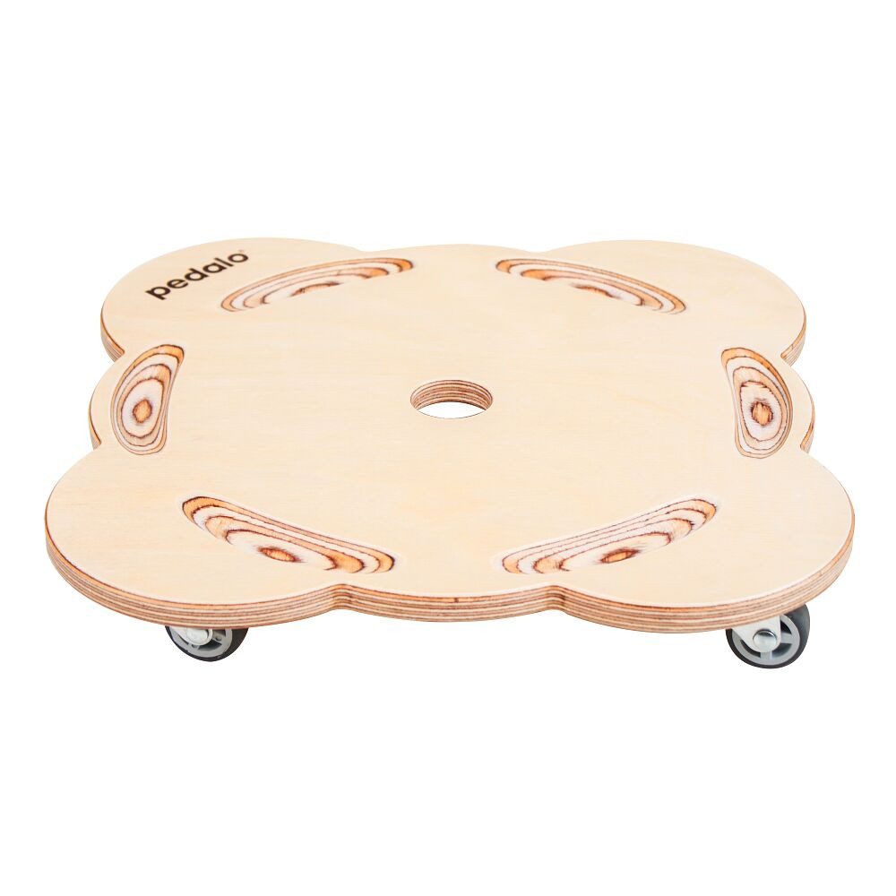 pedalo® Rollbrett Rollbrett Stapelbaustein Rollrutscher Teddy, Für Kita und Kindergarten