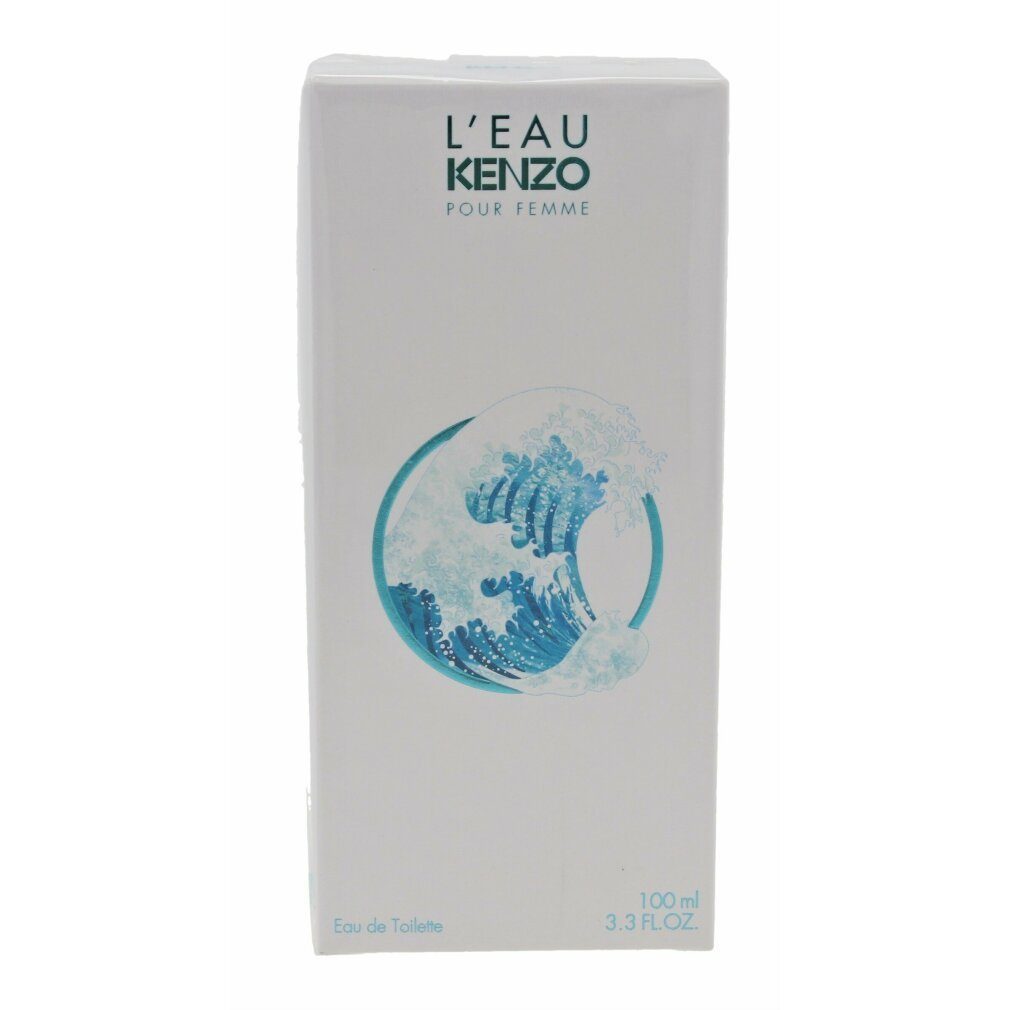 KENZO Eau de Toilette L'eau Pour Femme Edt 100ml Spray