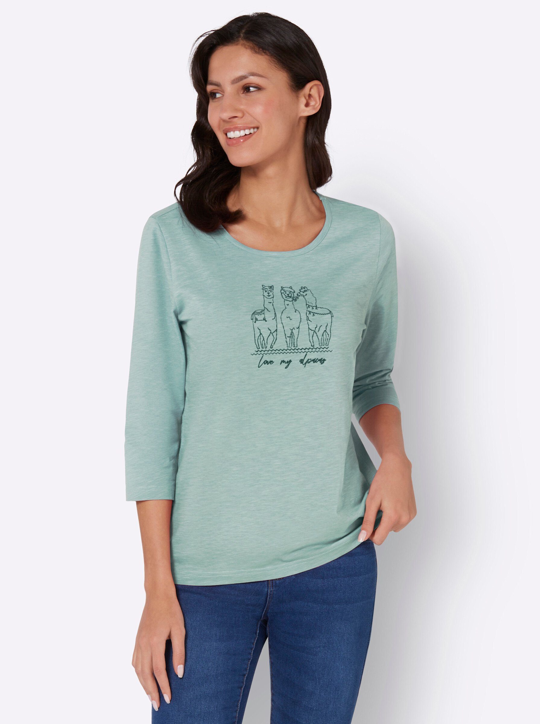 Sieh an! T-Shirt 3/4-Arm-Shirt günstig online kaufen