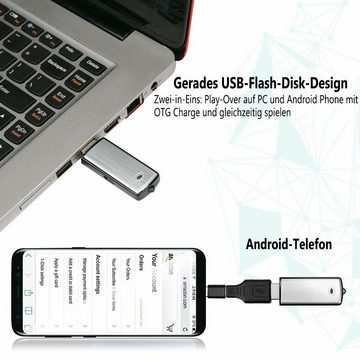 HYTIREBY 16GB Mini Digitales Diktiergerät, Voice Recorder mit Wiederaufladbarer USB-Recorder