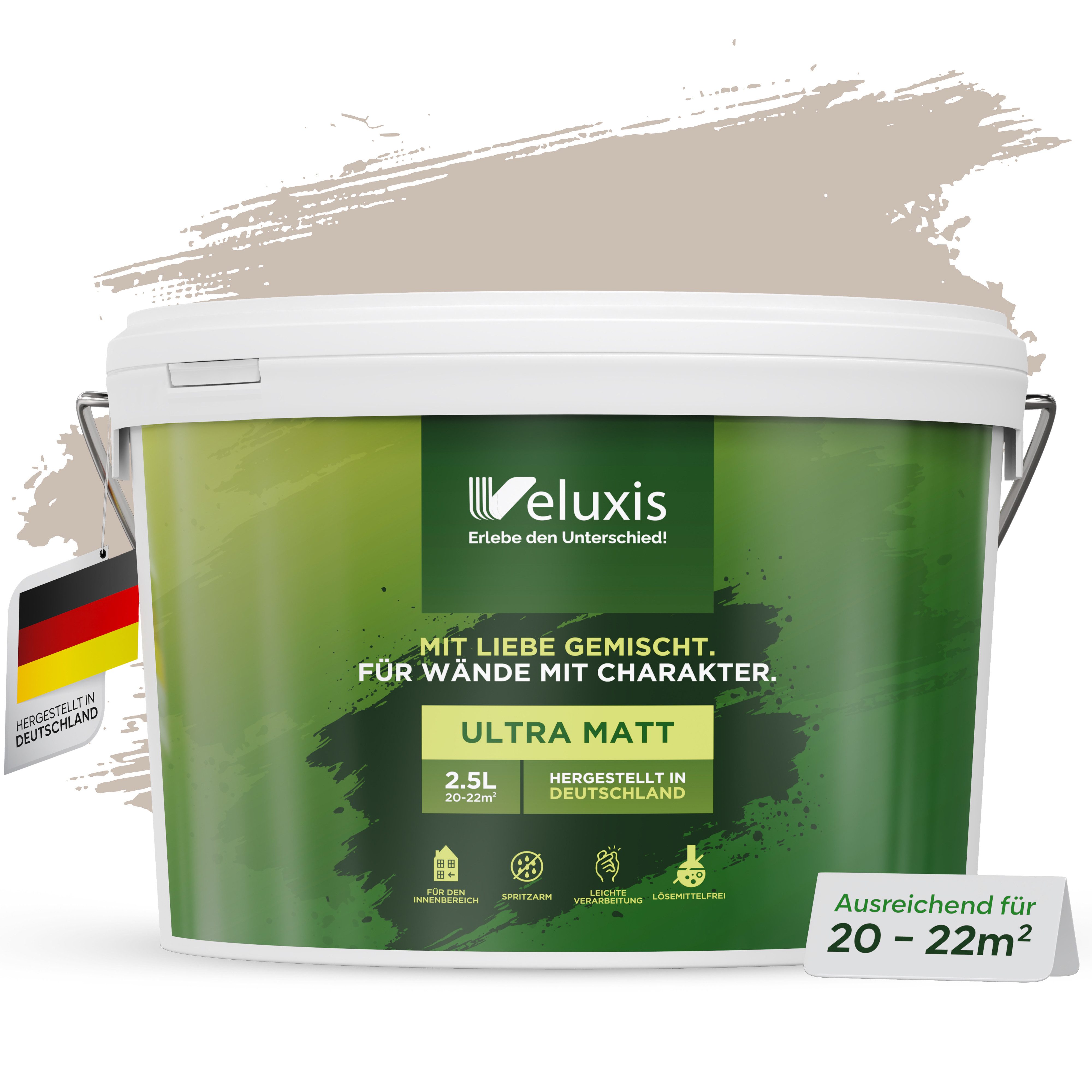 Veluxis Wandfarbe Universal