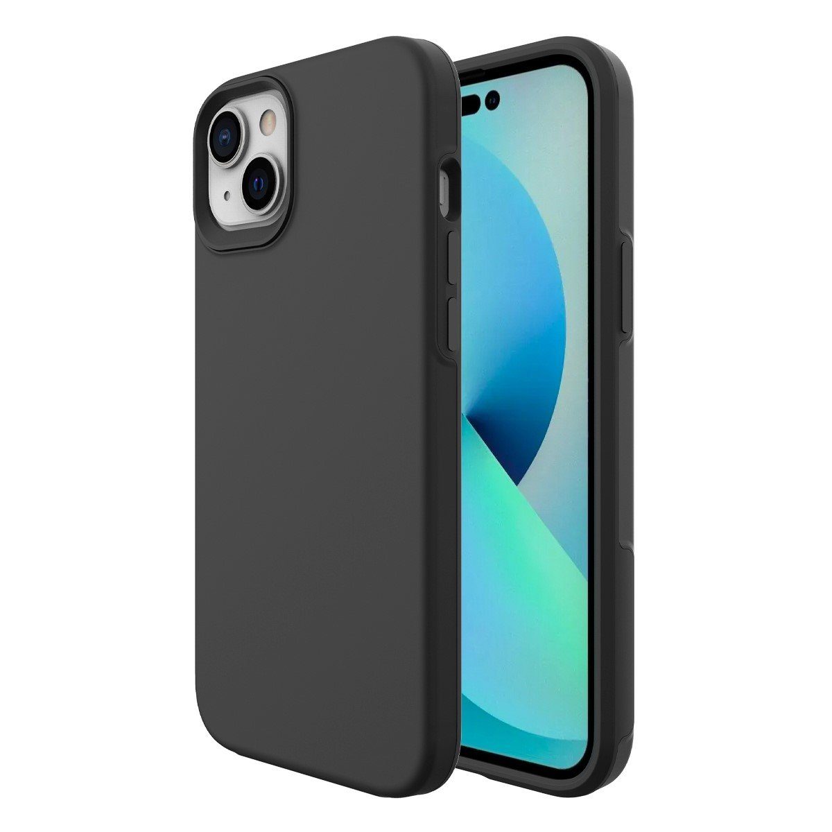 JT Berlin Handyhülle Pankow Safe Apple iPhone 14, US-Militärstandard, Wireless-Charging (Qi)