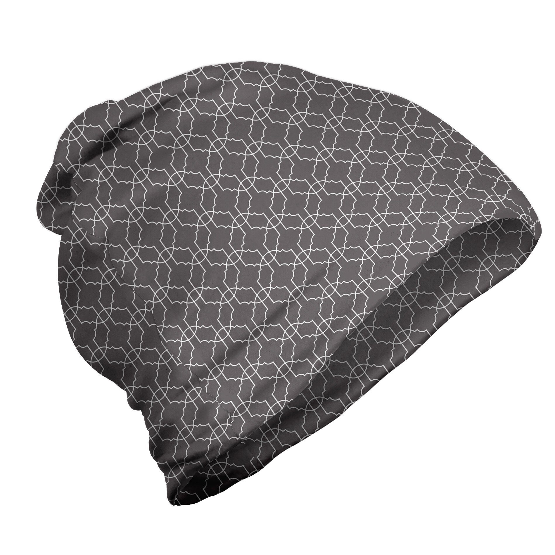 Abakuhaus Beanie Wandern im Freien geometrisch monochrome Quatrefoil