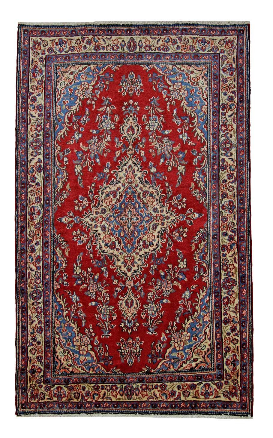 Orientteppich Perserteppich Hamadan 227 x 138 cm