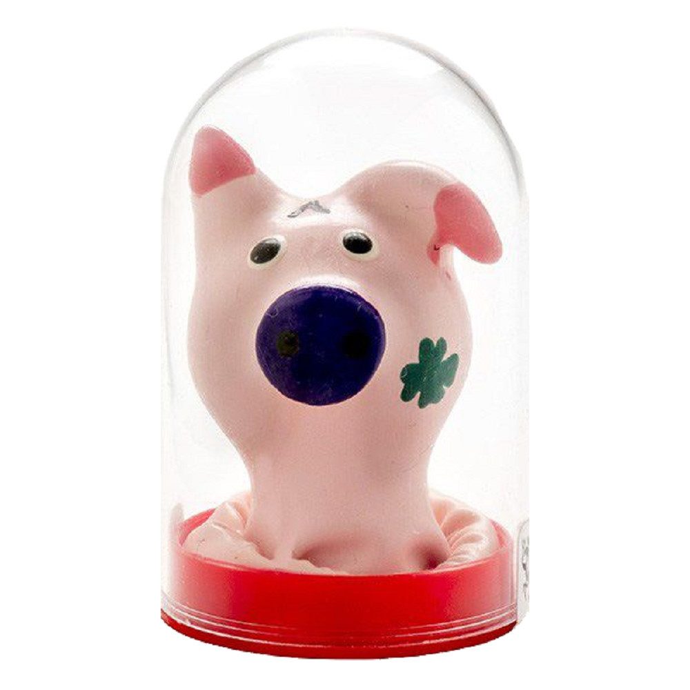 ERCO Kondome Scherzkondom Winter Glücksschwein, 1 St., handbemalter Scherzartikel