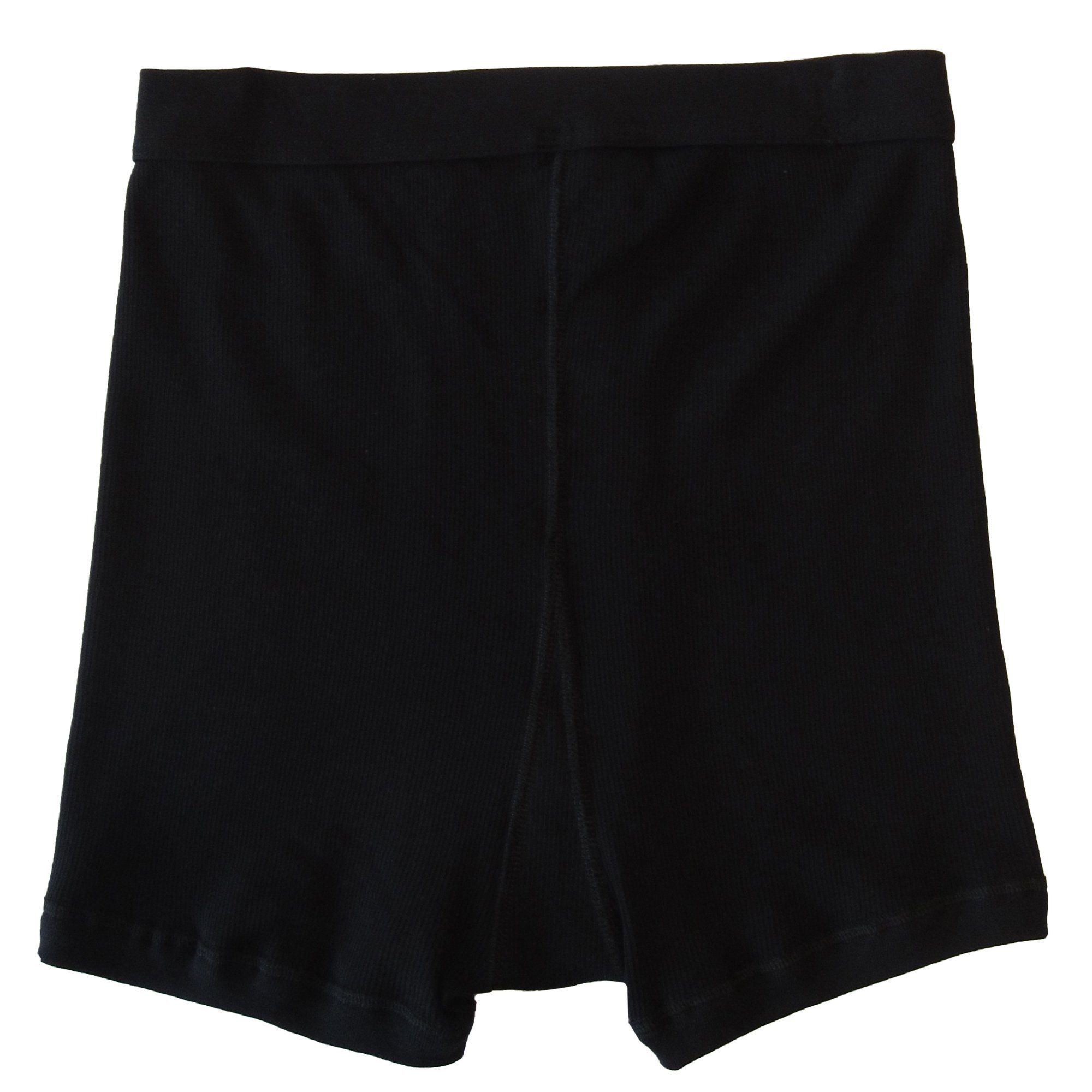 HERMKO Boxershorts 3942 Herren Pagen Schlüpfer Doppelripp mit Eingriff sehr hoher Leib