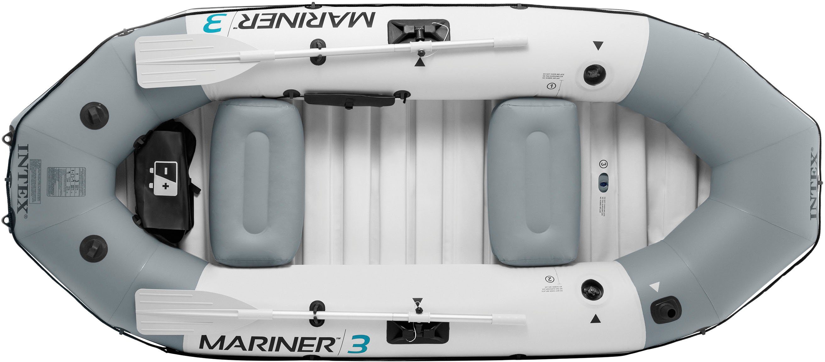 Intex Schlauchboot Mariner 3, (Set, -, mit 2 Paddeln und Luftpumpe)