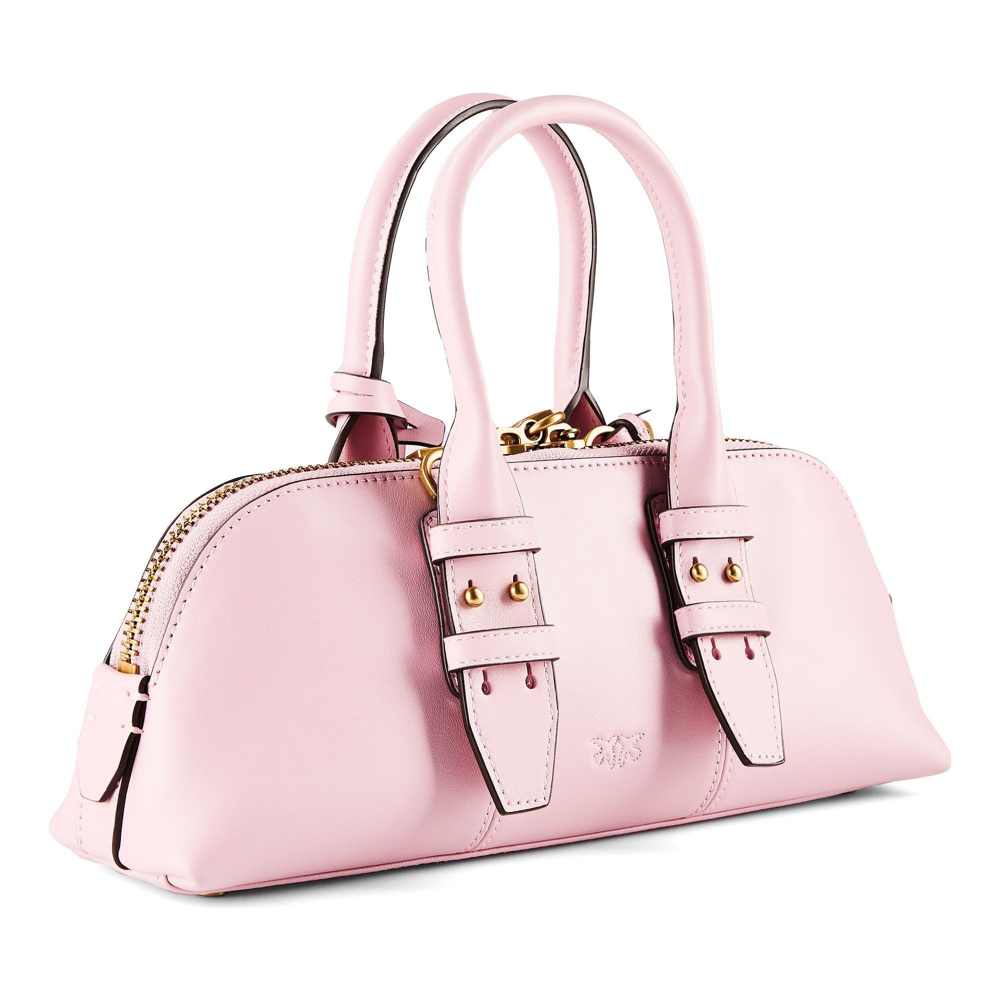 PINKO Henkeltasche Bowling Bag, Leder
