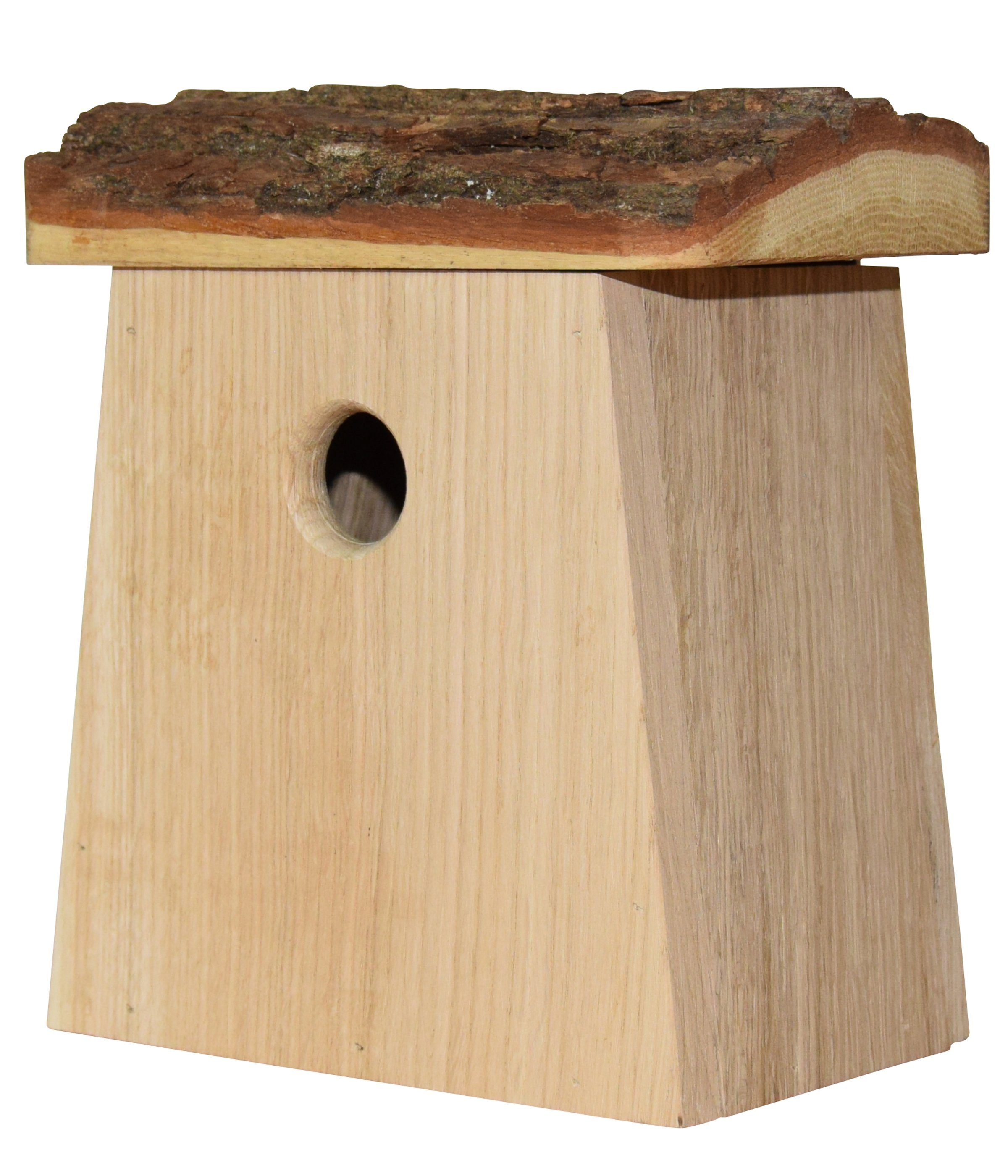 Dehner Nistkasten Natura Premium Lene, zum Hängen, sicherer Brutplatz für Vögel aus FSC®-zertifiziertem Kiefernholz