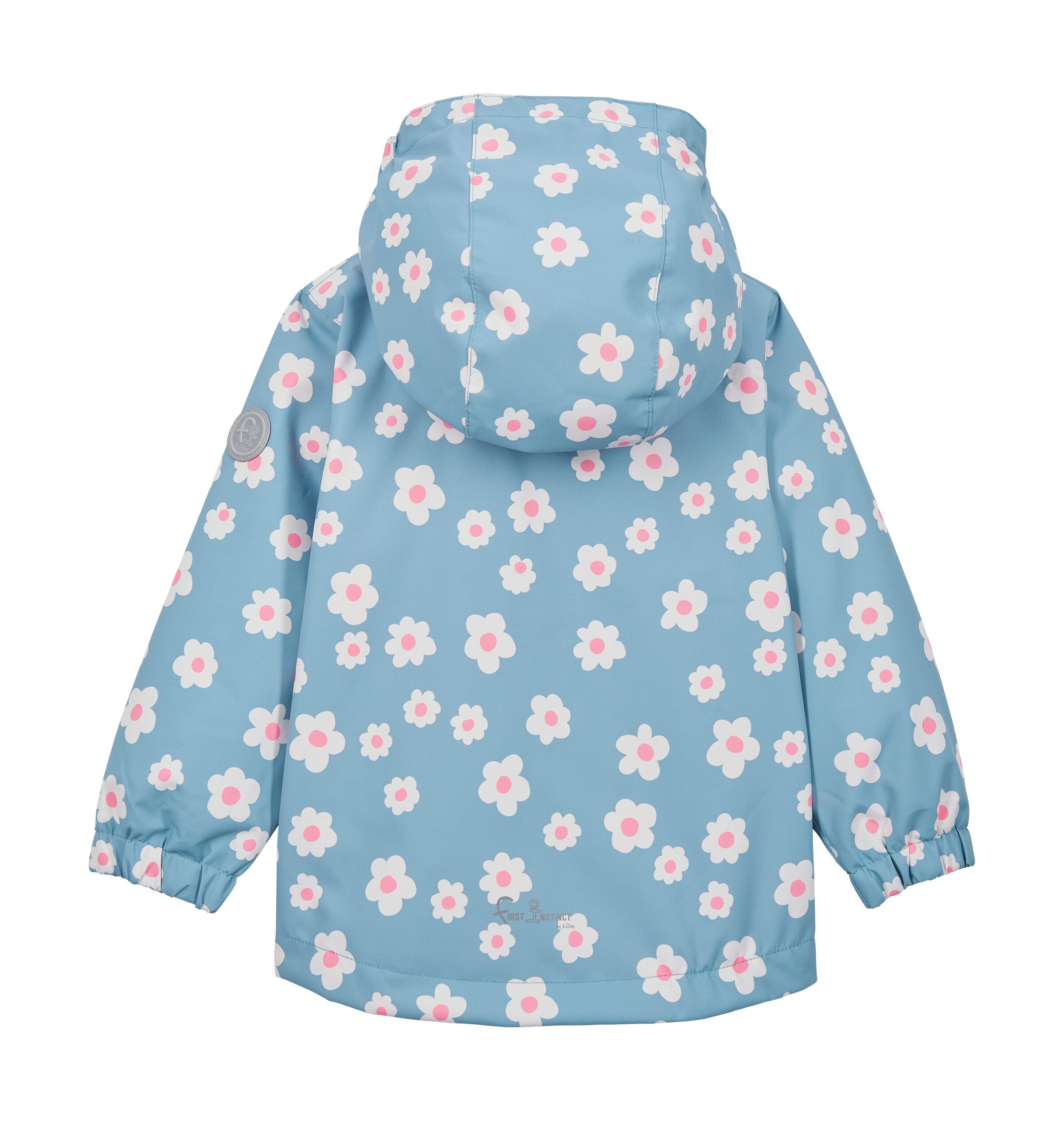 first instinct by killtec Funktionsjacke FIOS 24 MNS JCKT Wasserdichte Kinderjacke mit verlängerbaren Ärmeln und Print