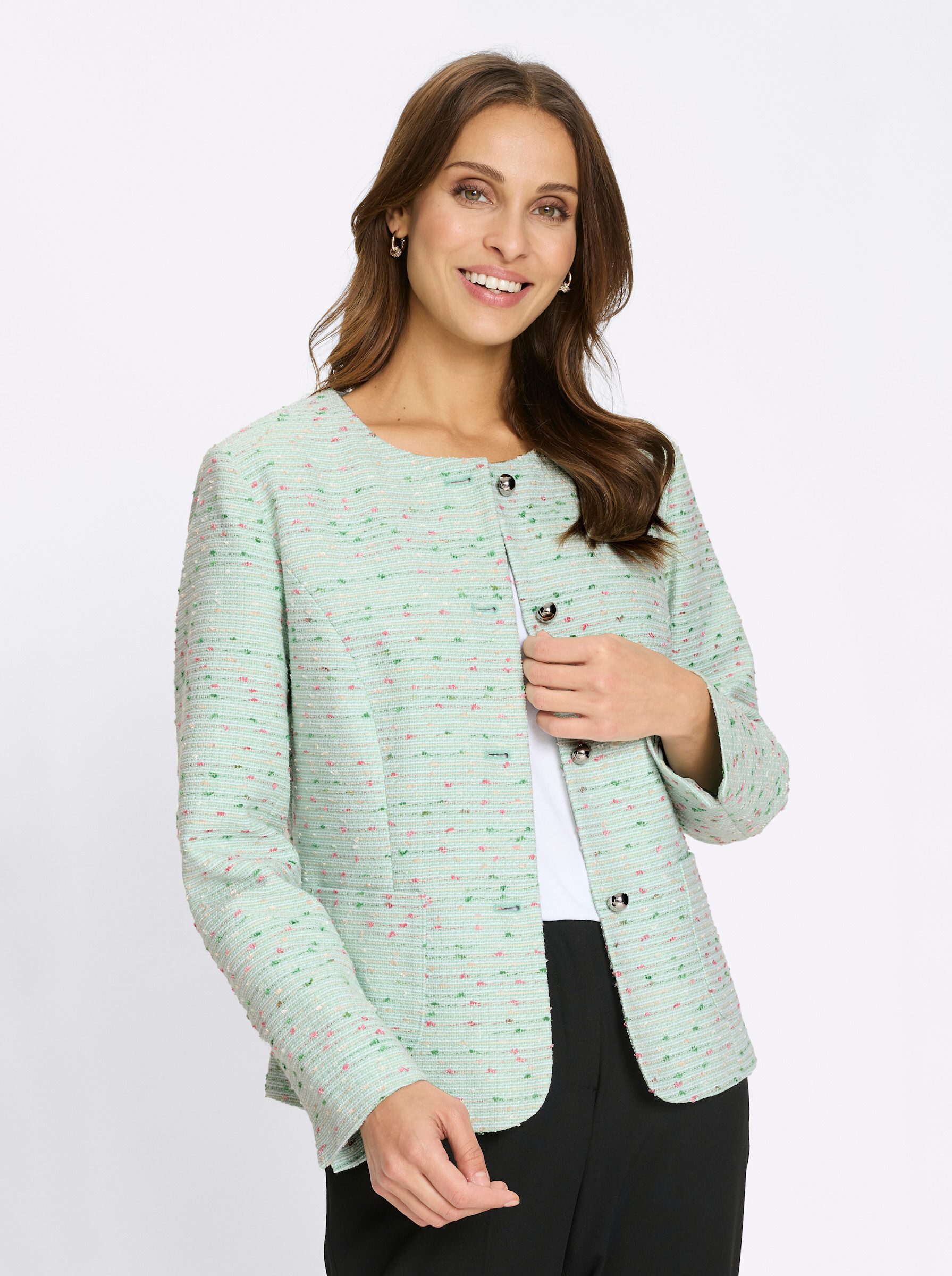 Witt Blusenblazer Bouclé-Blazer . günstig online kaufen