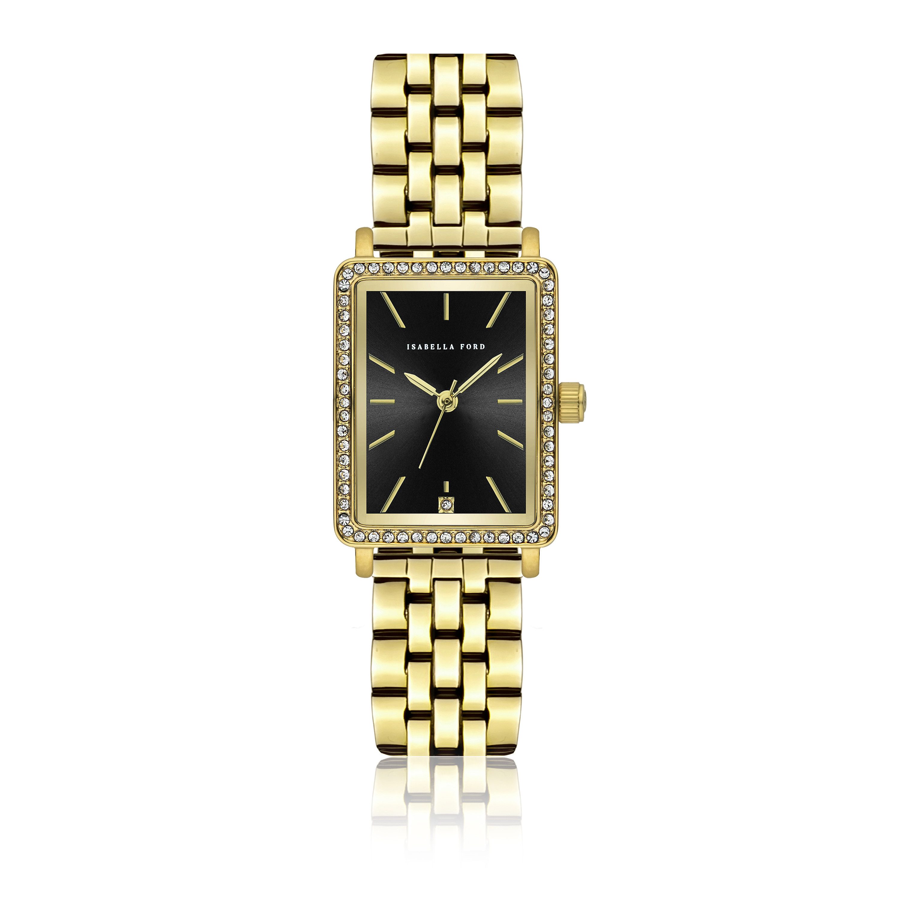 ISABELLA FORD Quarzuhr FG9-B094G Adelaide Gold Link