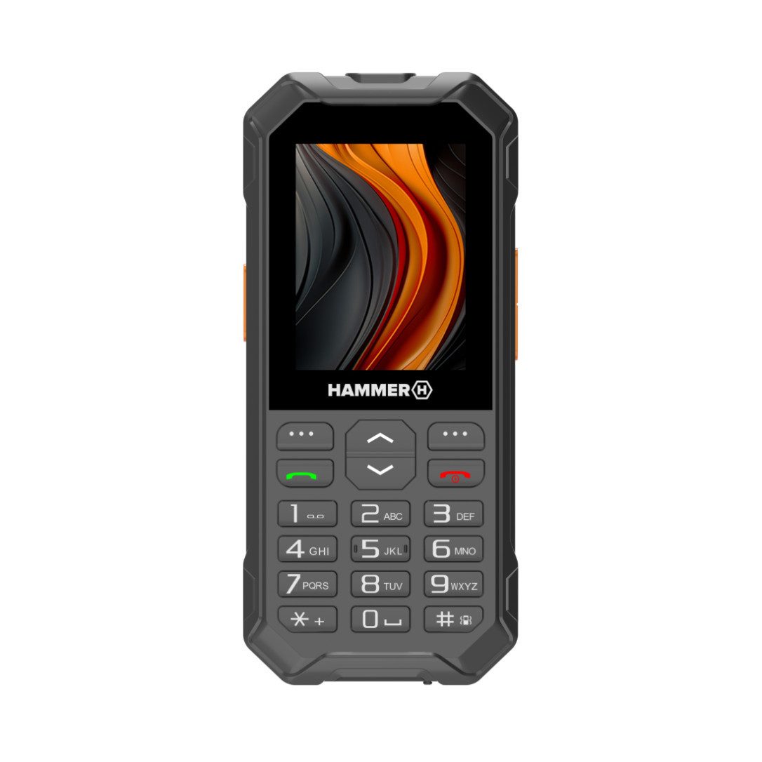 Hammer HAMMER 6 LTE Outdoor Tastenhandy Dual SIM Schwarz Smartphone