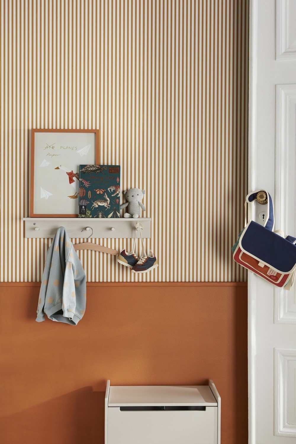 Kids Concept Hakenleiste Regal mit Hakenleiste Star grau günstig online kaufen