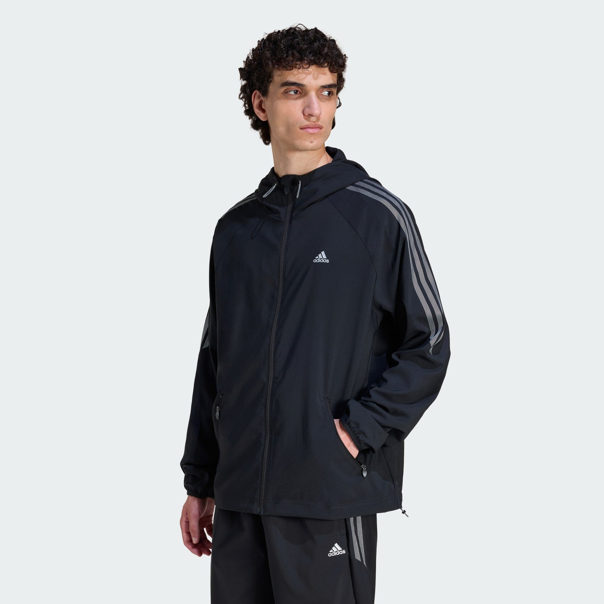adidas Originals Windbreaker STRIPED REGULAR WINDRUNNER JACKE. (1-St) günstig online kaufen
