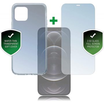 4smarts Handyhülle Set für Apple iPhone 12 Pro Max -BackCover-transparent