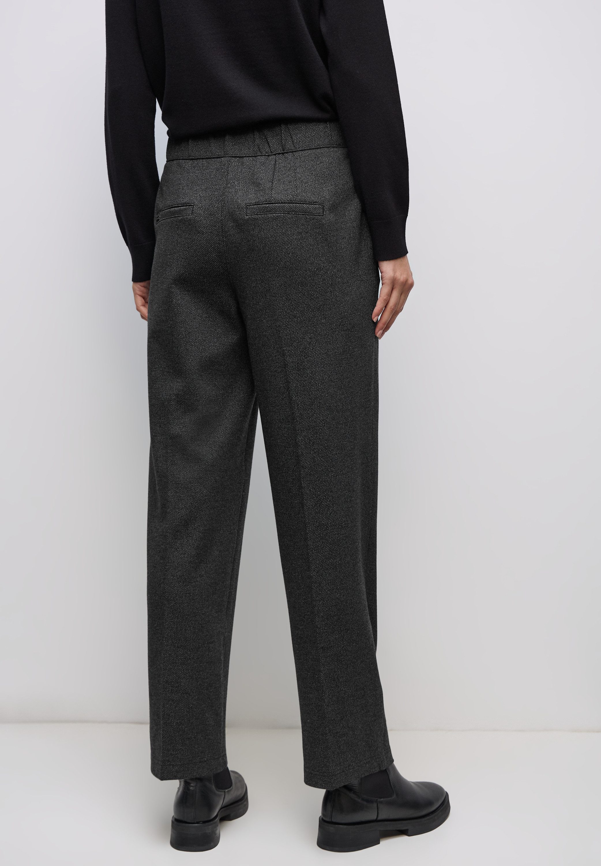 STREET ONE Stoffhose High Waist günstig online kaufen