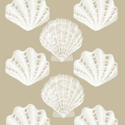 PPD Papierserviette Riviera Shells Taupe 20 Stück 12.5 cm