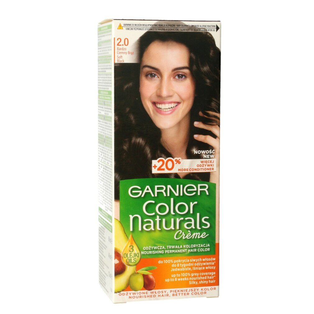 GARNIER Mascara Garnier Color Naturals Farbcreme 2.0 Extra Dunkelbraun 1p.