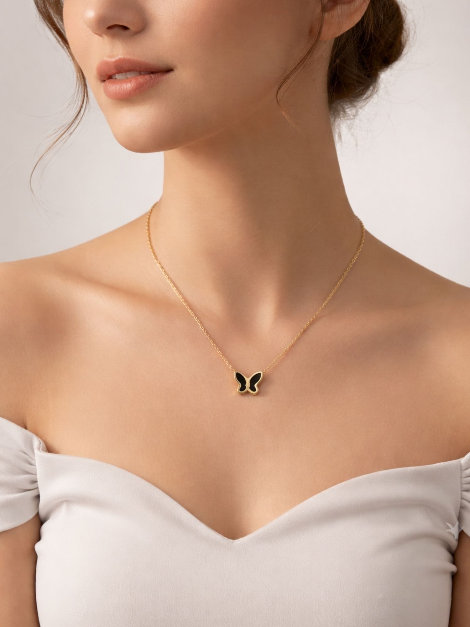 BS Schmuckdesign Kette mit Anhänger Halskette Damen zierliche Ankerkette ve günstig online kaufen
