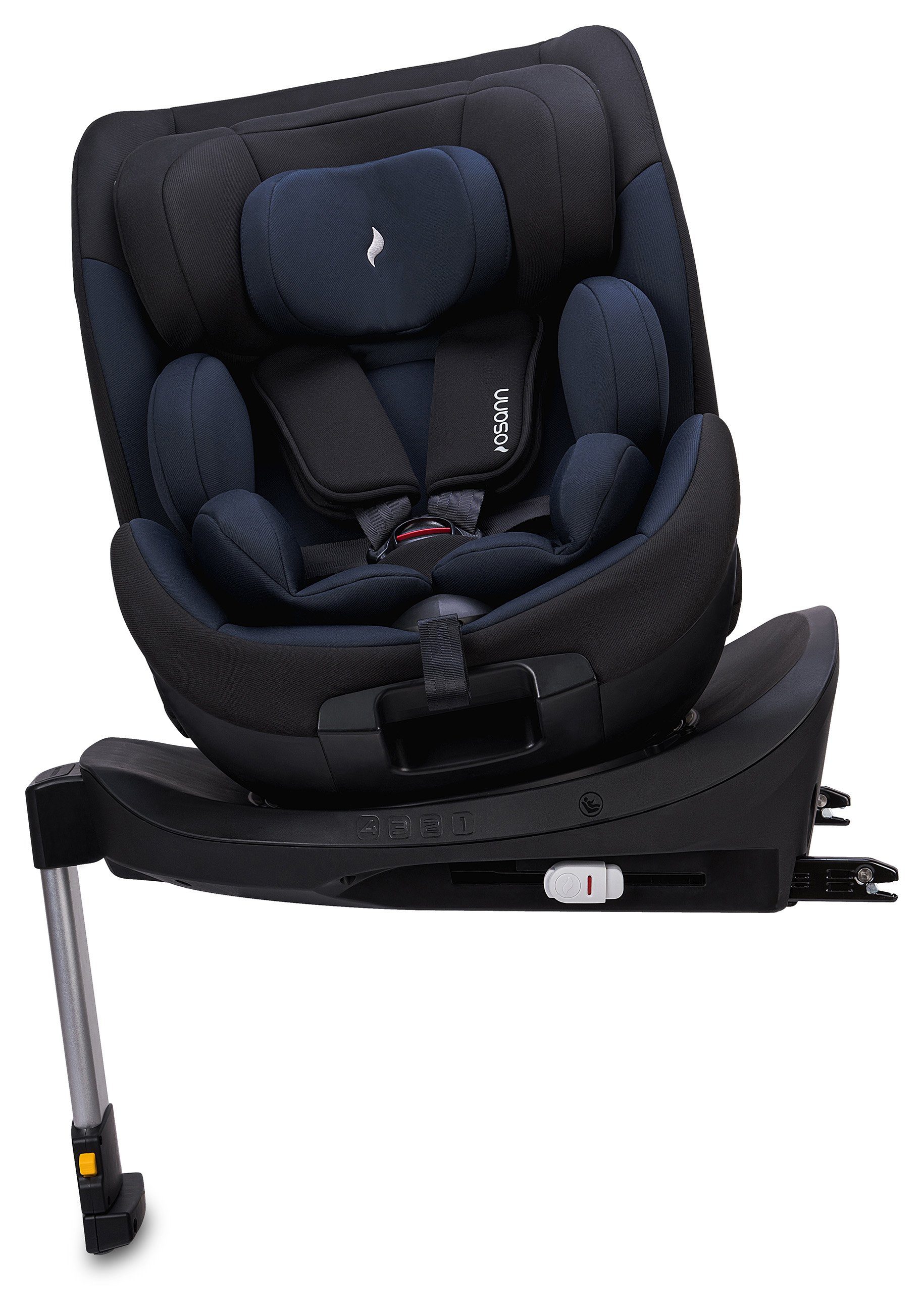 Kindersitz Autokindersitz Hero360 und cm Geburt, mit von SL, bis Standfuß Osann Dunkelblau Isofix ab: 105 40 drehbarer