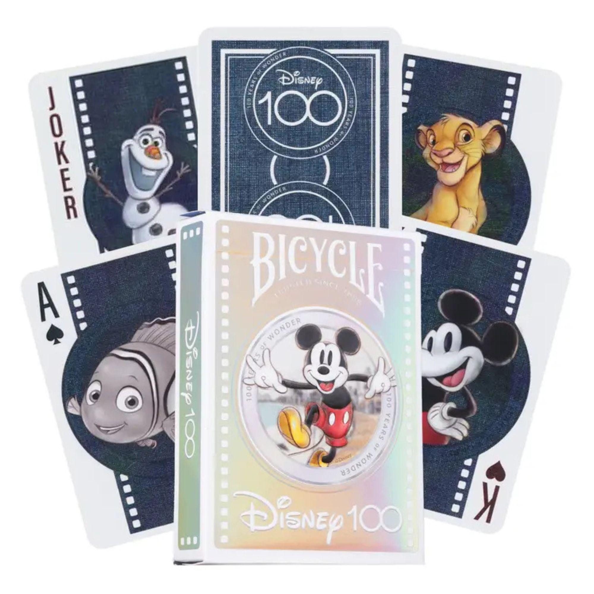 BICYCLE Spiel Disney 100 Spielkarten - Disney