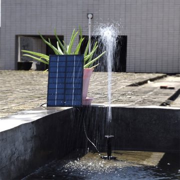Dedom Klarwasserpumpe Wasserpumpen,Solar Teichpumpe,Außenbrunnen,Teichpumpen