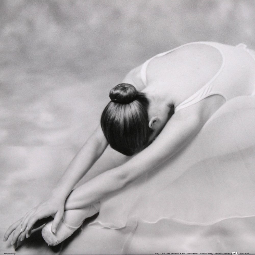 1art1 Poster Ballett Kunstdruck Bild - Primaballerina Assoluta (40 x 40 cm)