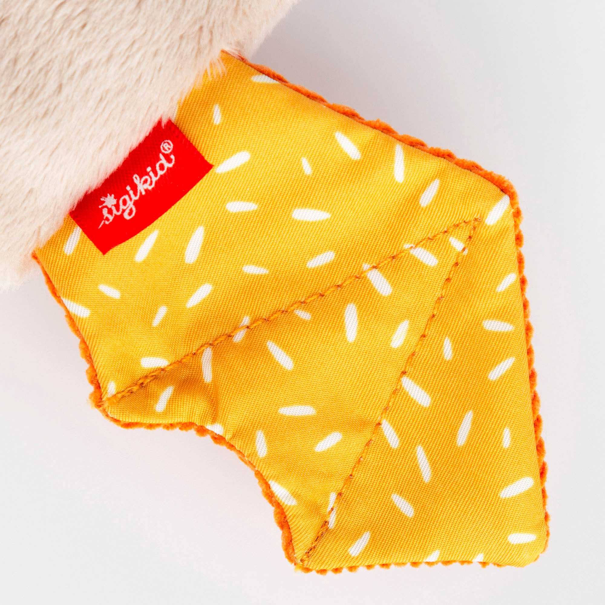 Sigikid Greifspielzeug PlayQ, Yellow, Anhänger Fledermaus