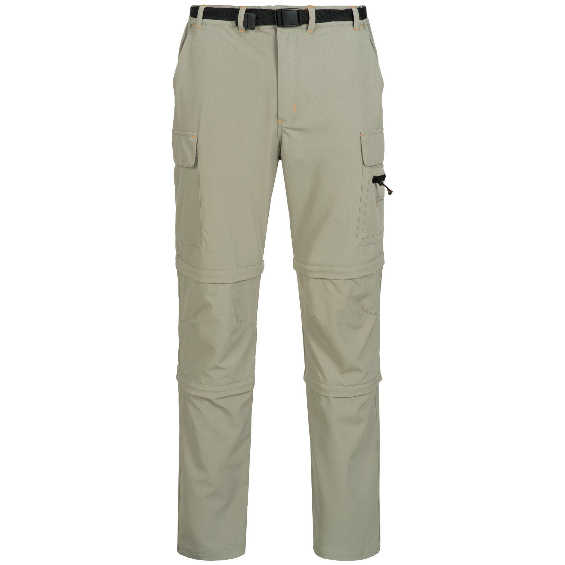 DEPROC Active Outdoorhose KENORA Full Stretch Double Zip-Off auch in Großen Größen erhältlich sand