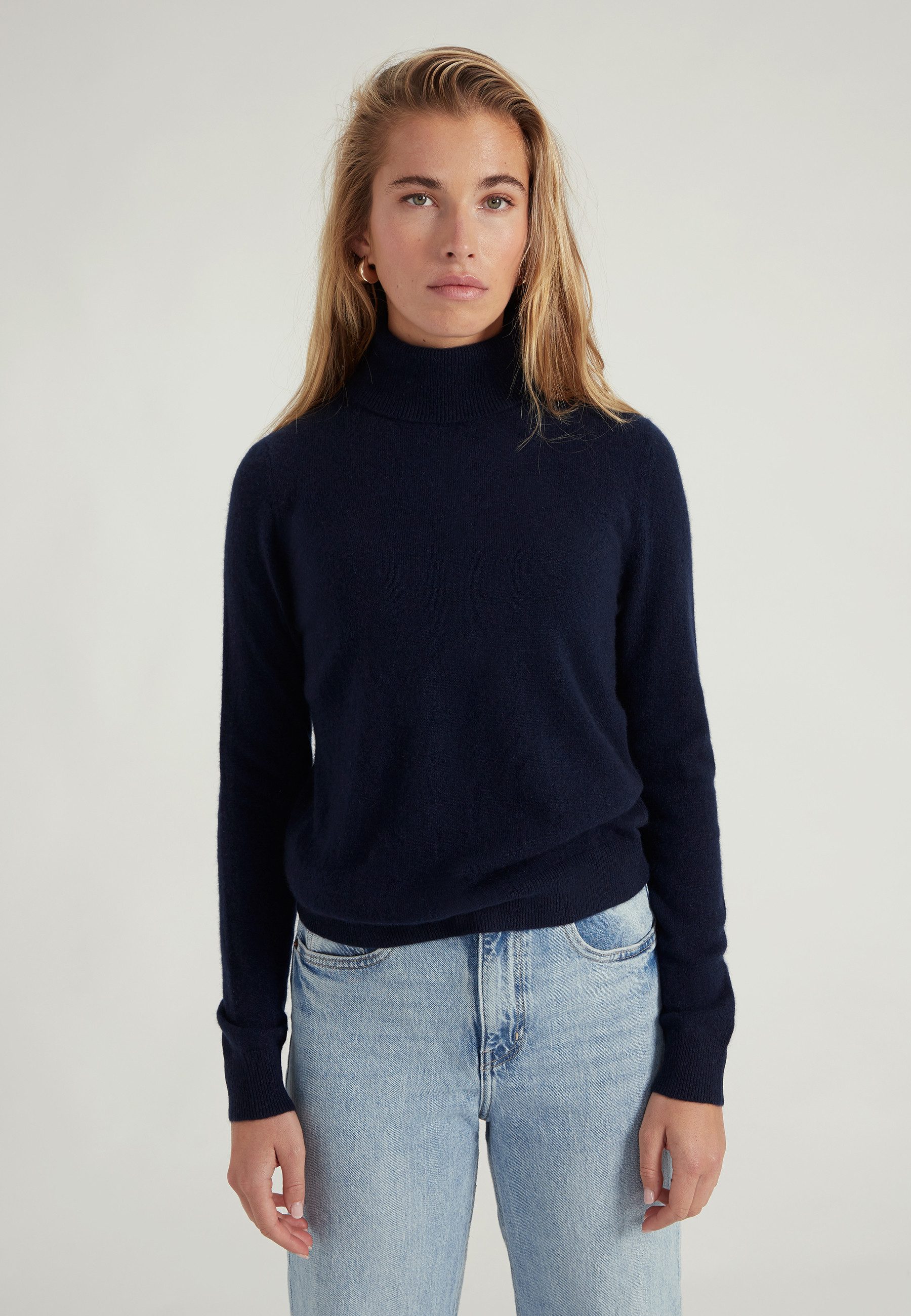 Style & Republic Kaschmirpullover Rollkragenpullover Slim günstig online kaufen