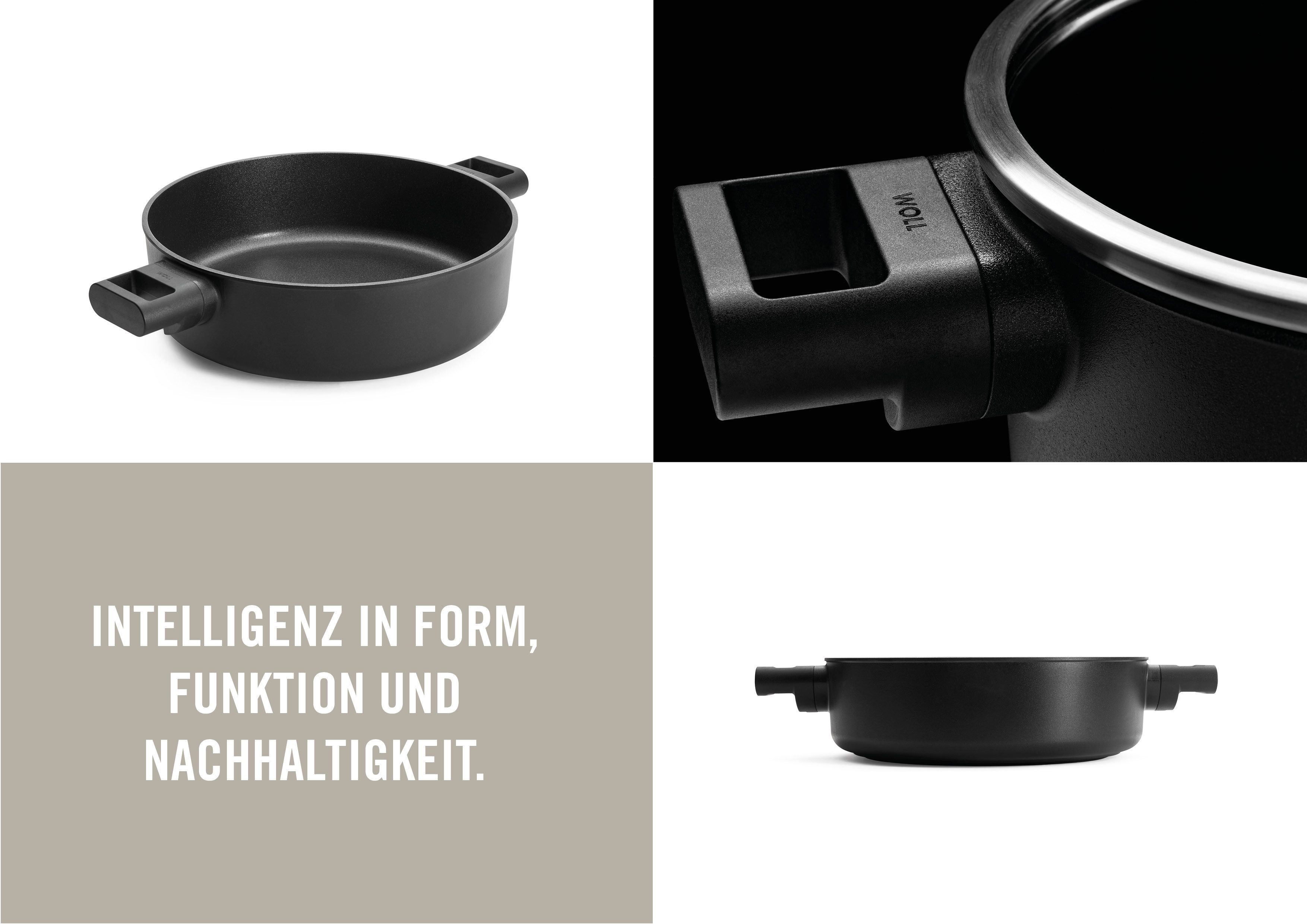 WOLL Kasserolle MADE IN GERMANY - Eco Logic QXR, Aluminiumguss (1-tlg)