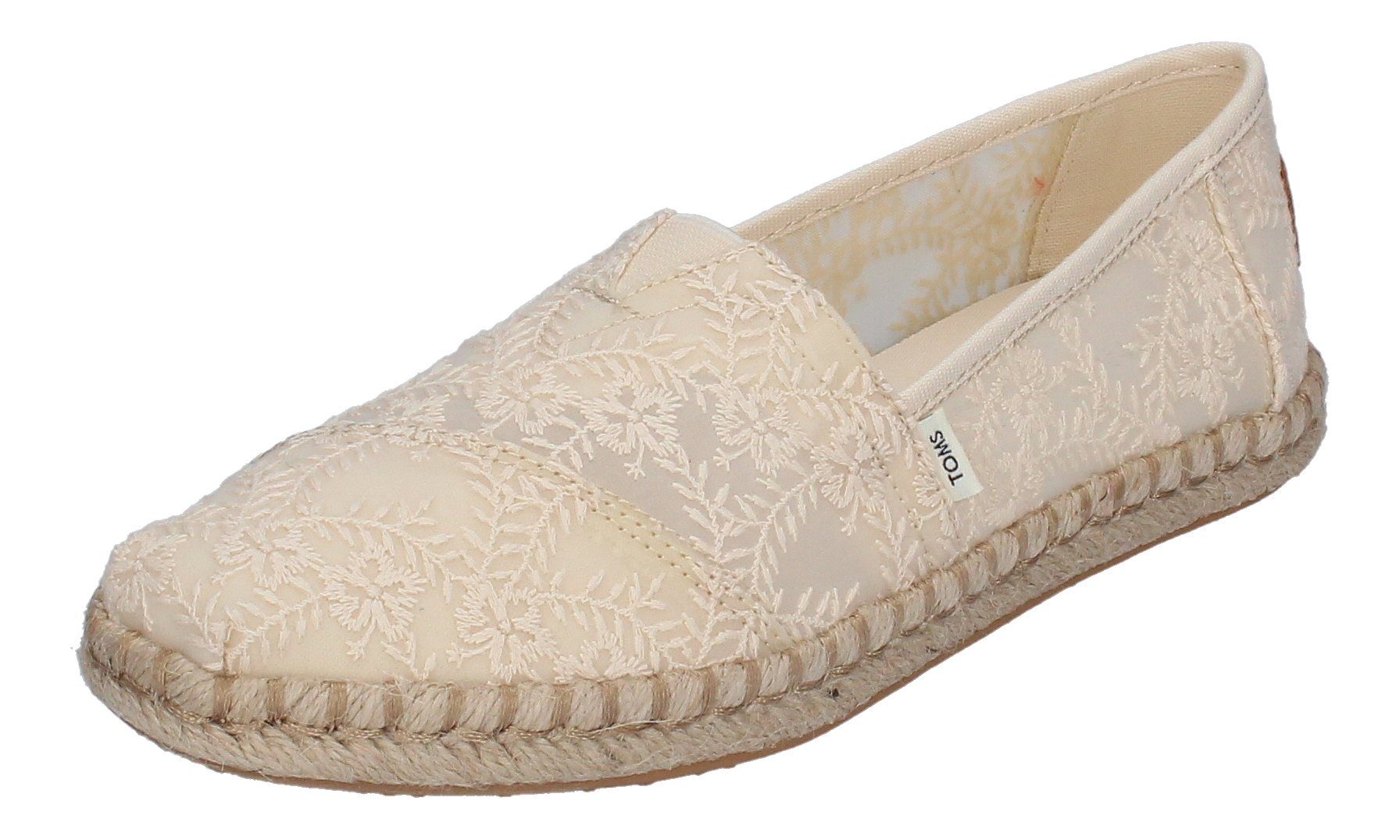 toms alpargata rope beige