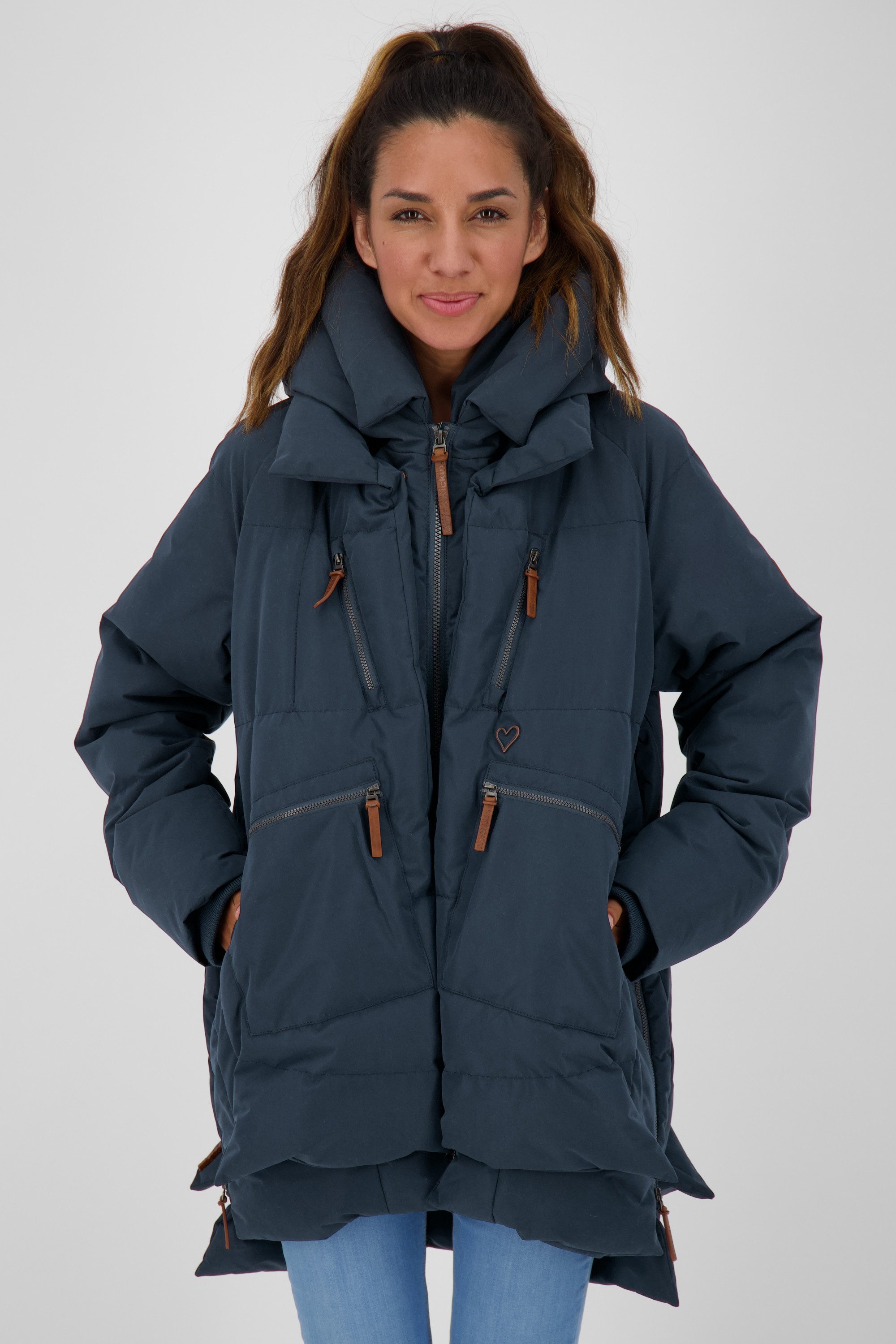 Alife & Kickin Steppjacke JuanitaAK Steppjacke Winterjacke Puffjacket OS günstig online kaufen