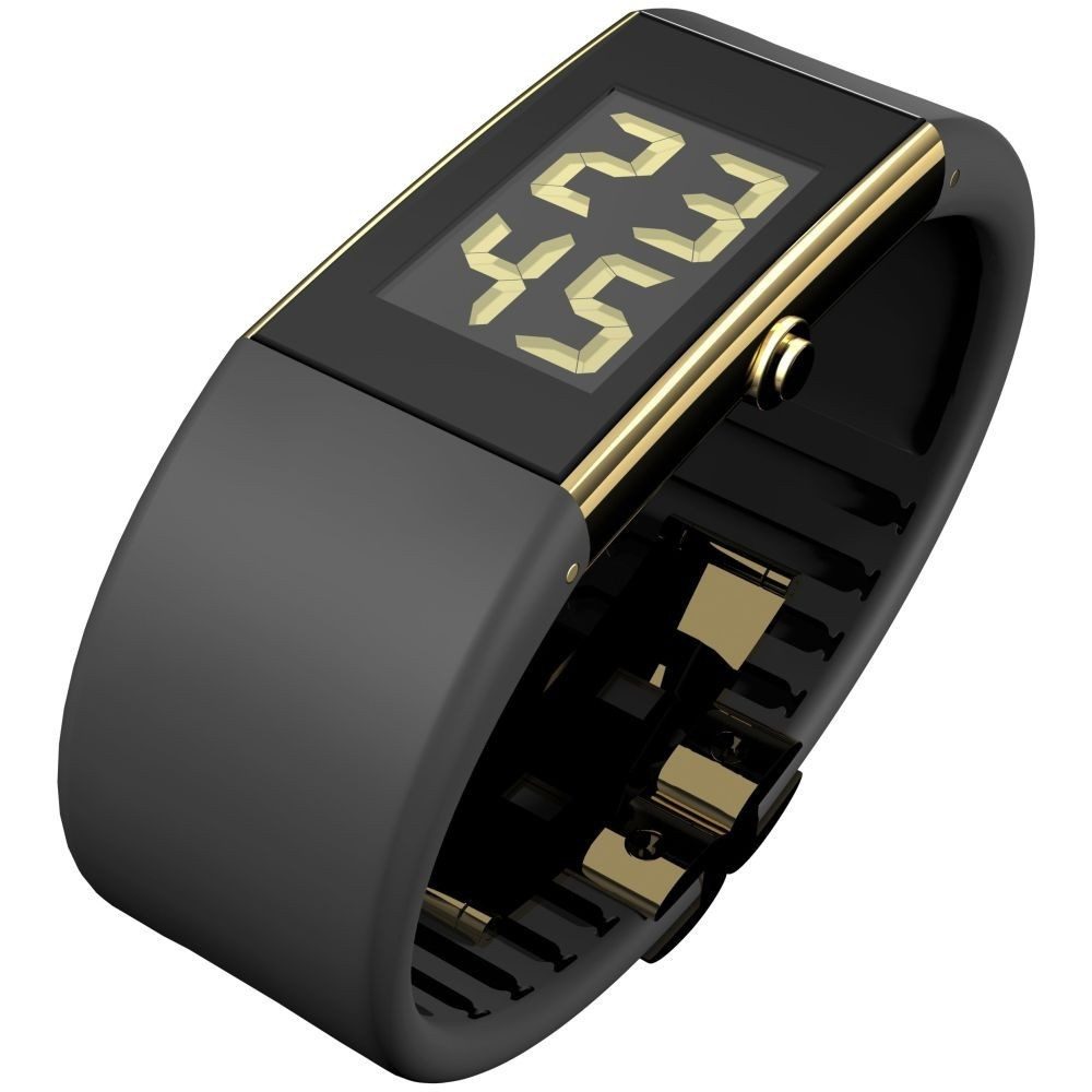 Rosendahl Quarzuhr ROSENDAHL Damen Armbanduhr WATCH II 43125 schwarz / gold B. 20 mm