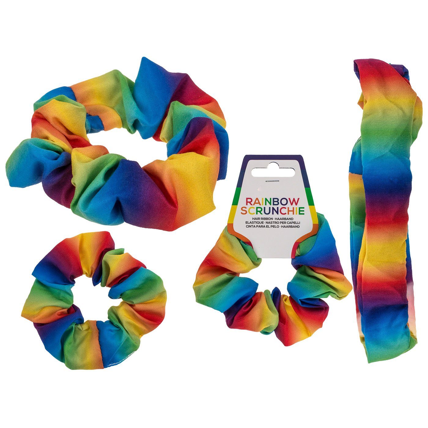 Lurrose Haarband Mit Schleife – 2 Stück Satin-Stirnbänder In Regenbogenfarben Für Mädchen & Frauen