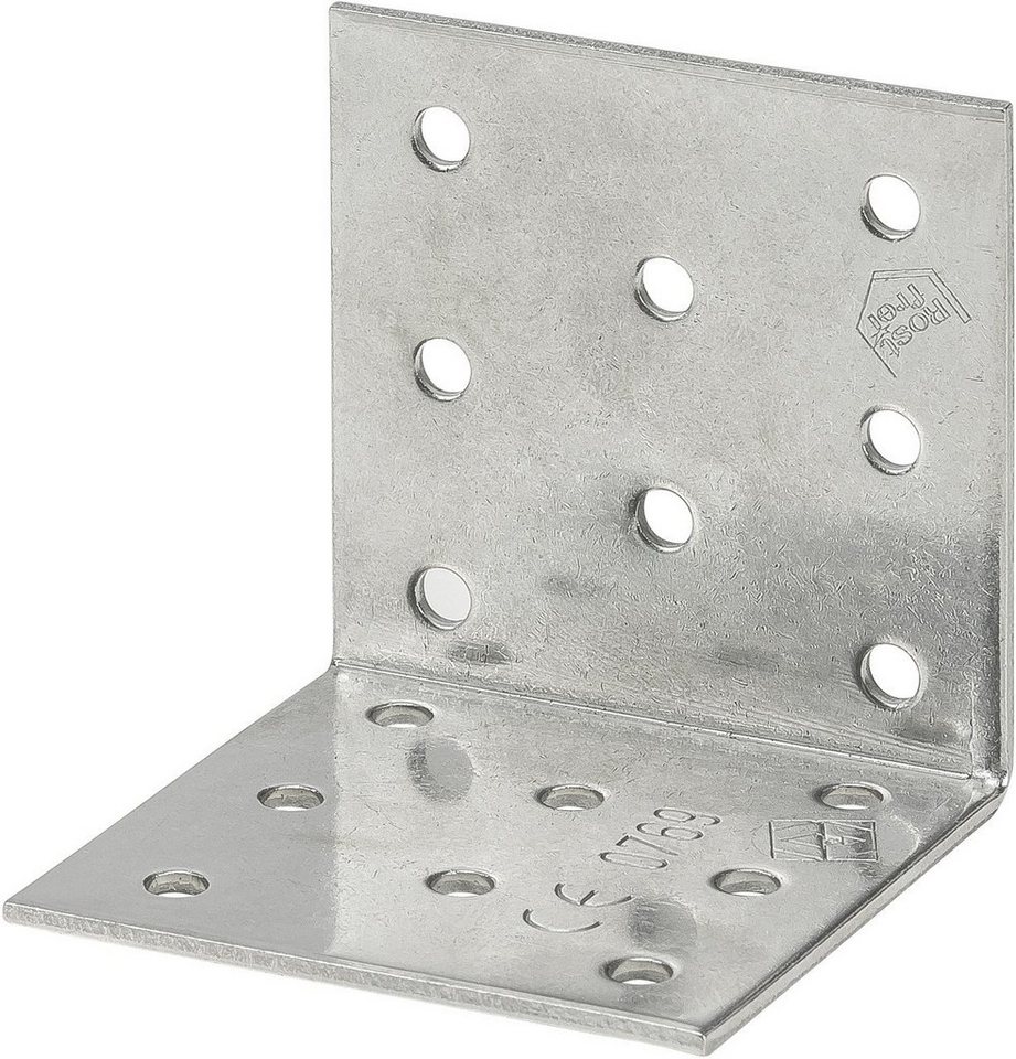Thumbnail - Vormann Winkelverbinder Vormann Lochplattenwinkel 60 x 60 x 40 mm