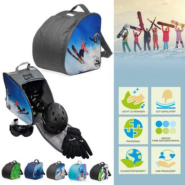 BambiniWelt by Rafael K. Skitasche Kinder Skischuhtasche Skistiefeltasche integrierte Standfläche, wasserdicht