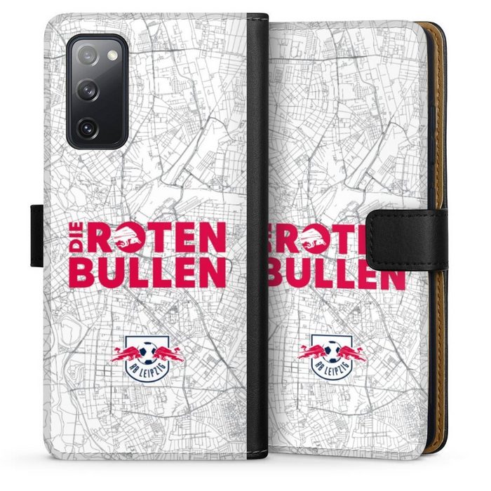 DeinDesign Handyhülle Die Roten Bullen RB Leipzig Samsung Galaxy S20 FE 5G Hülle Handy Flip Case Wallet Cover