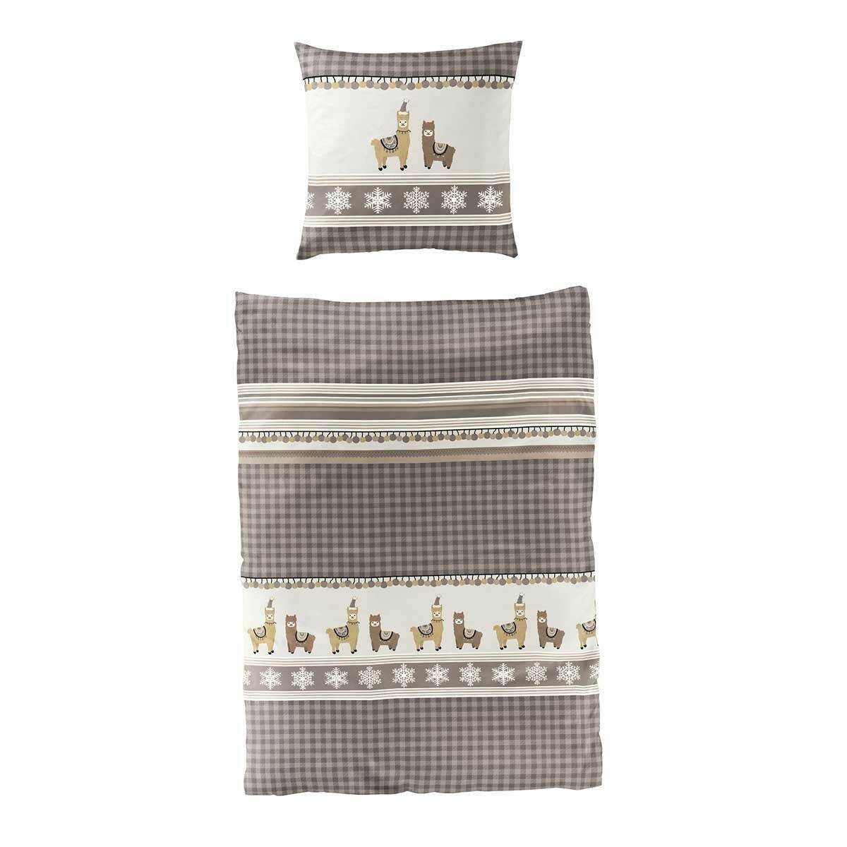 Bettwäsche Alpaka kitt