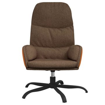 vidaXL Sessel Relaxsessel Braun Stoff (1-St)