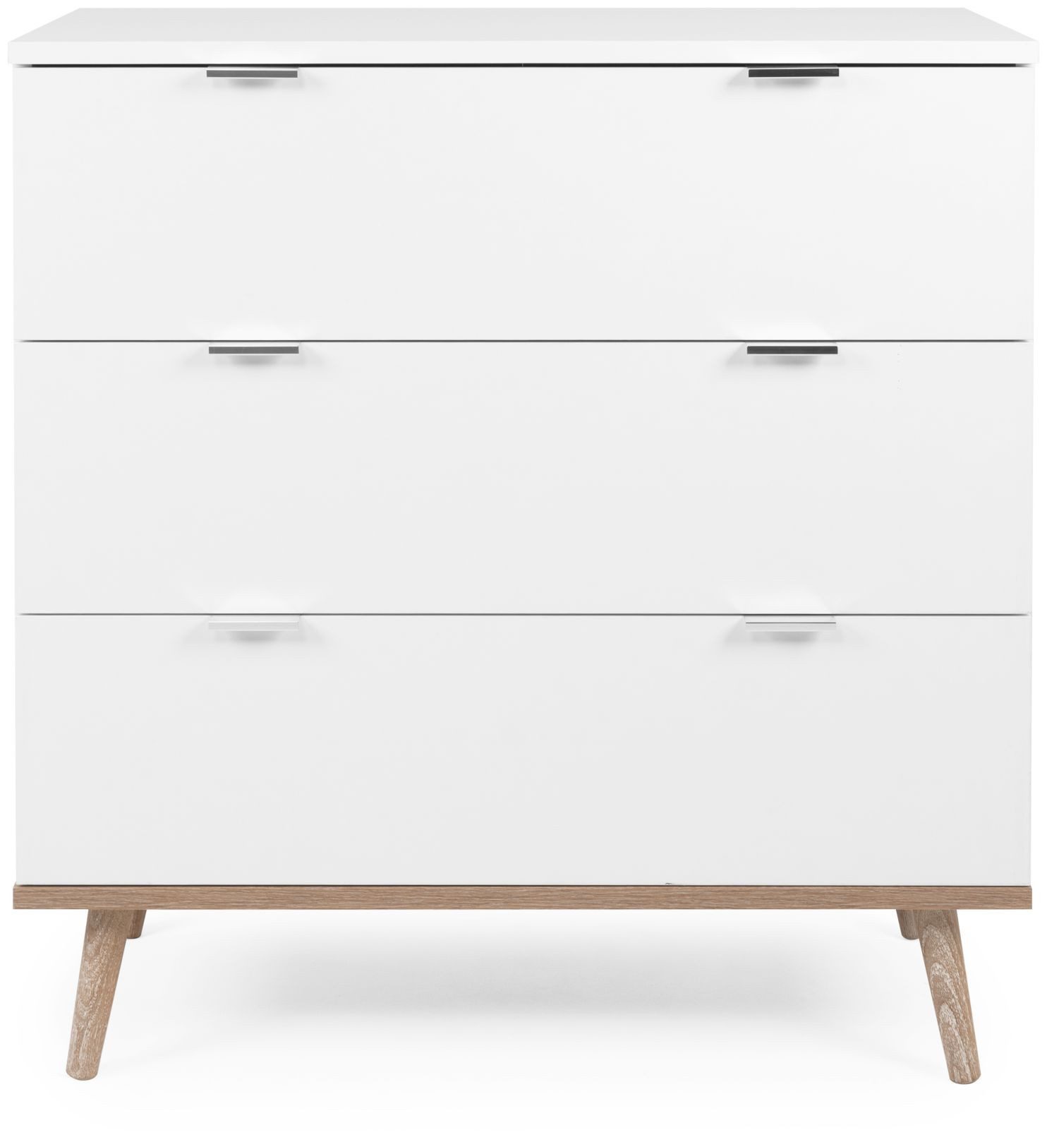 Finori Kommode, Weiß / Sonoma Eiche B x H x T ca. 79,8 x 86,5 x 40 cm