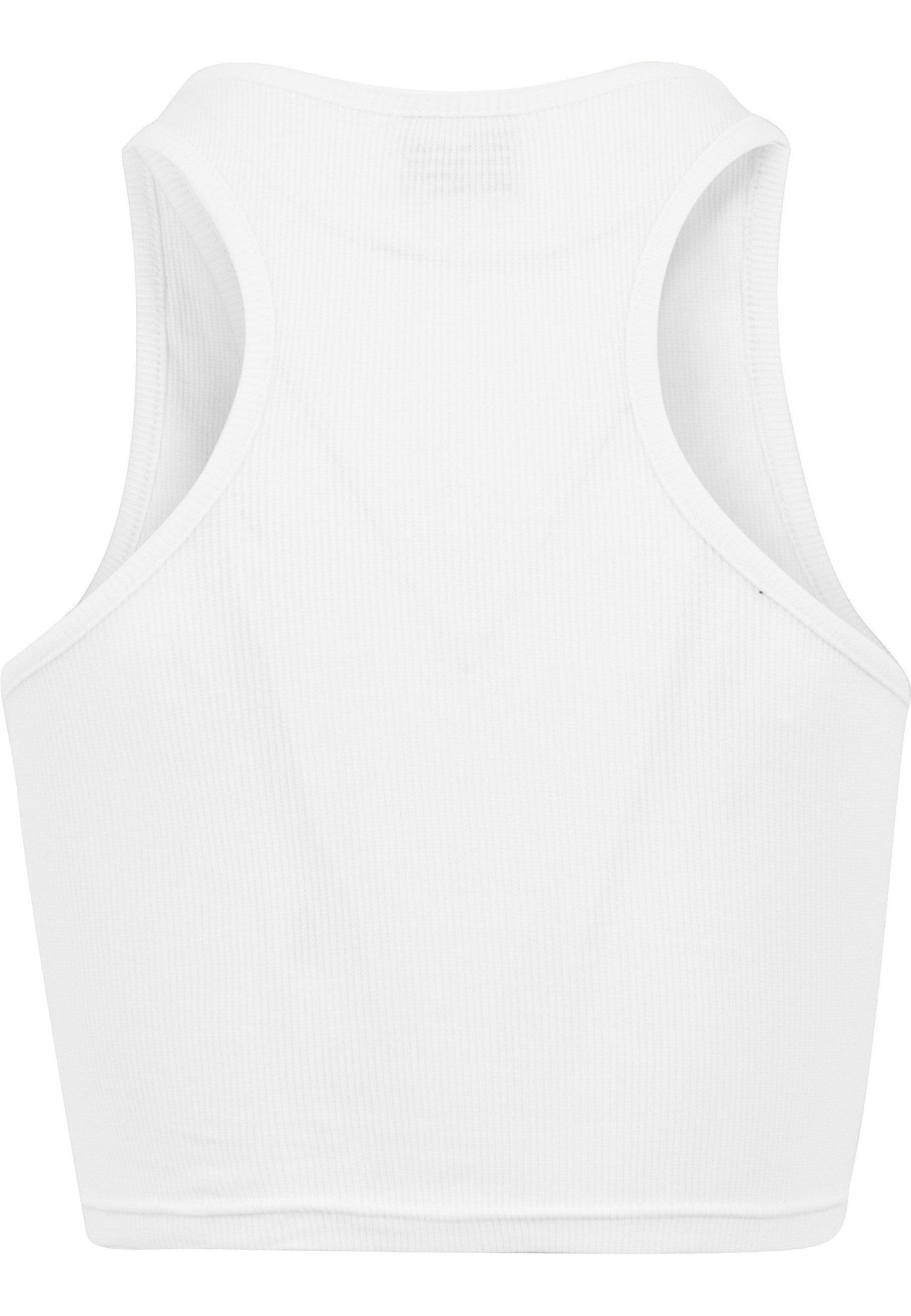 URBAN CLASSICS Tanktop Urban Classics Damen Ladies Cropped Rib Top (1-tlg) günstig online kaufen